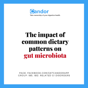 impact of diet on gut microbiota
