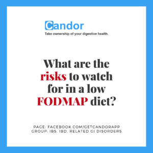 risks of low fodmap diet