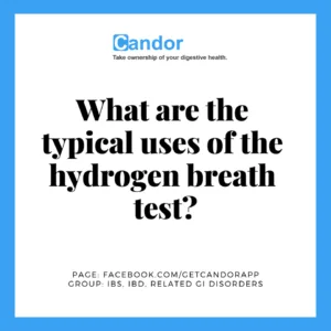 Typical uses of Hydrogen Breath Test