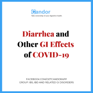 Diarrhea and other GI effects of COVID-19