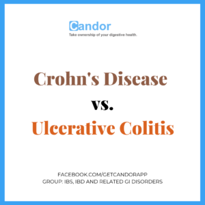 Difference between crohn's disease and ulcerative colitis