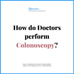 How do doctors perform colonoscopy?