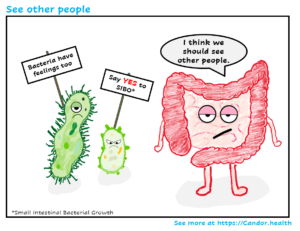 colon tells bacteria to see other people