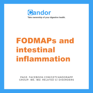 fodmaps and intestinal inflammation