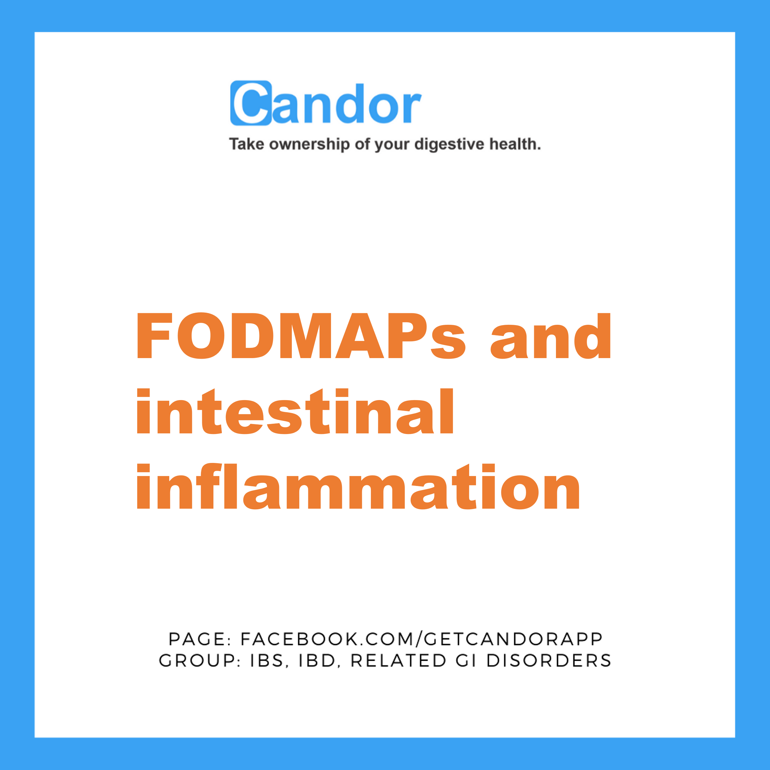 fodmaps and intestinal inflammation