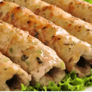 chicken seekh kebab