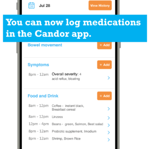 candor app log