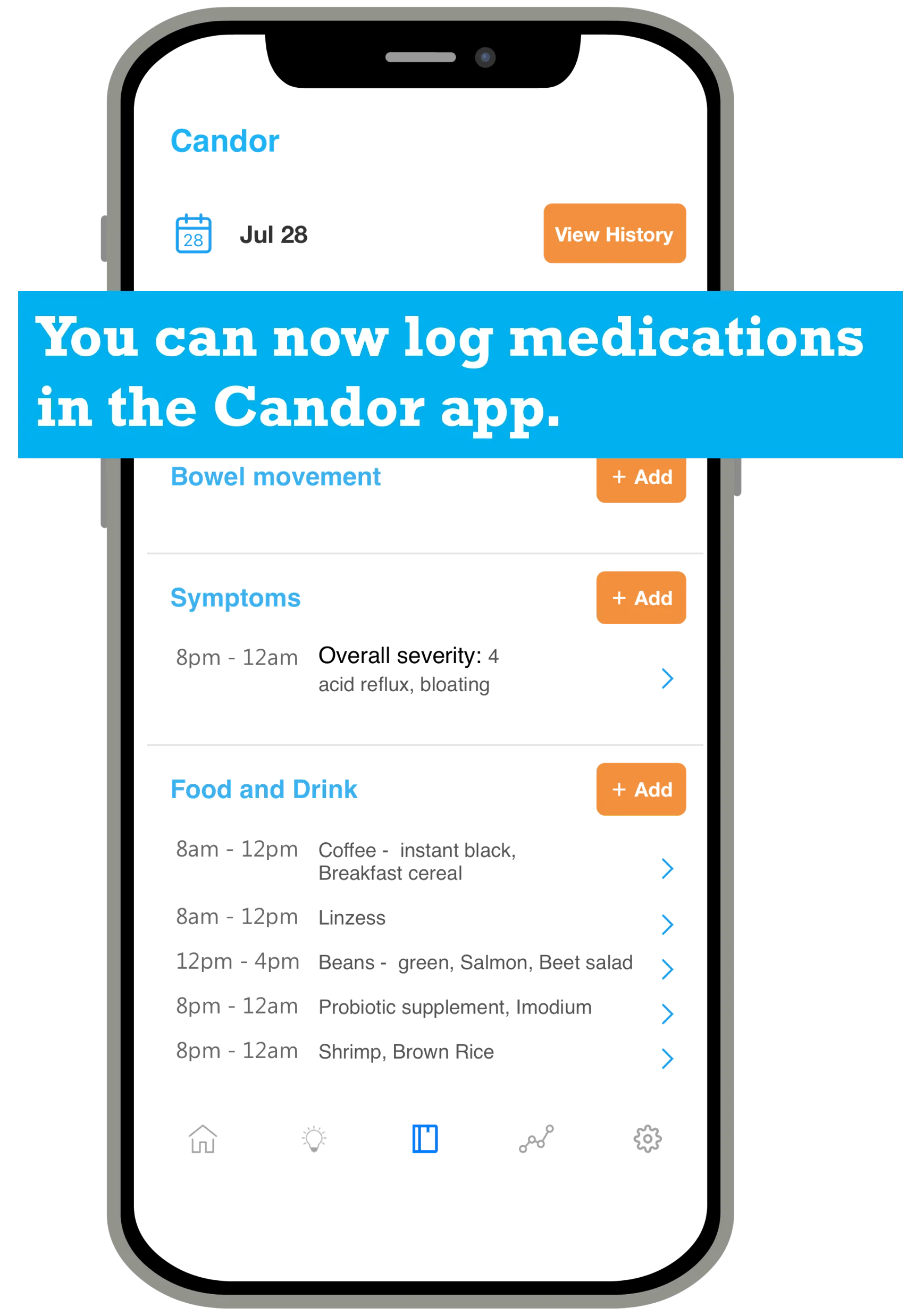 candor app log