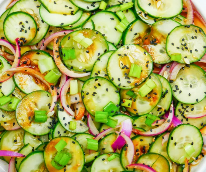 cucumber ginger salad
