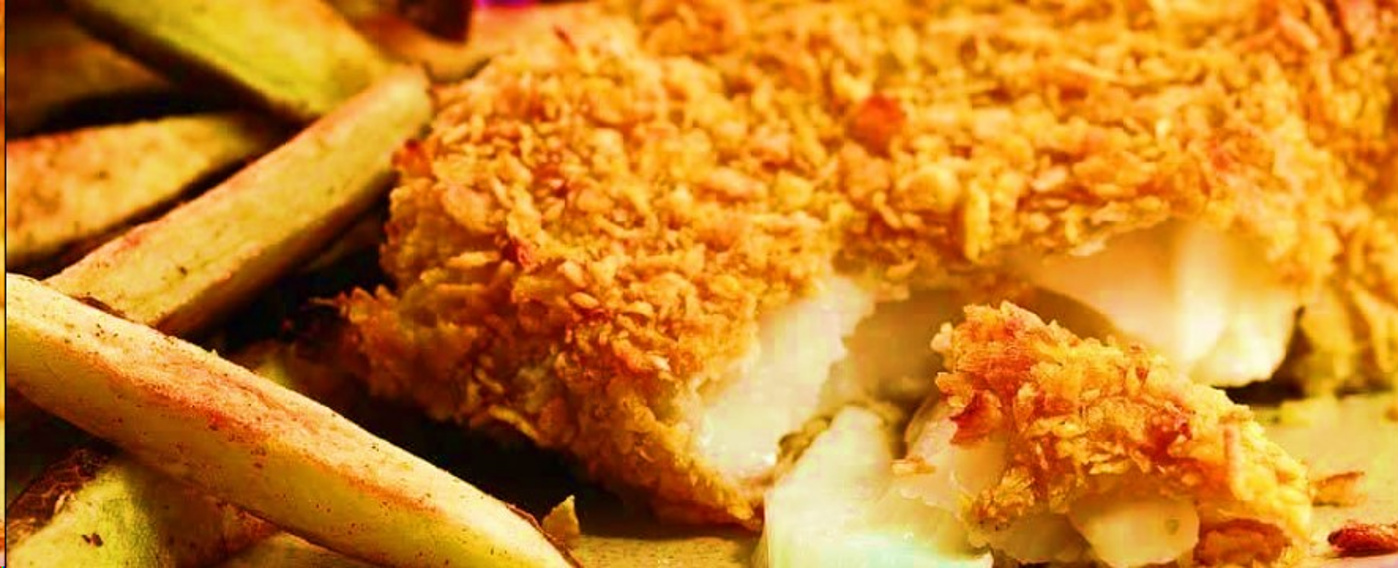 oven baked fish and chips