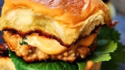 asian chicken sliders