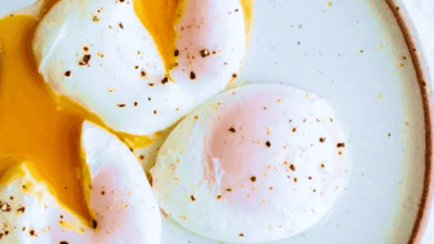 poached eggs