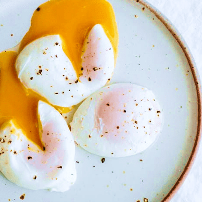 poached eggs