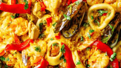 seafood paella