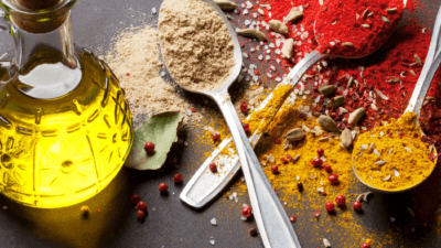 spices and oils lists
