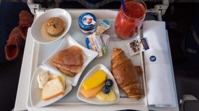 inflight meal candor
