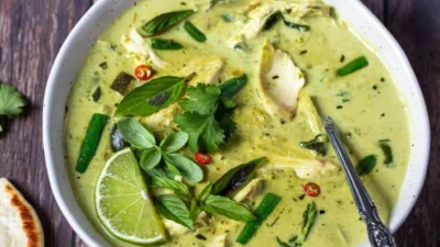 Picture of thai green curry for Candor ranked list
